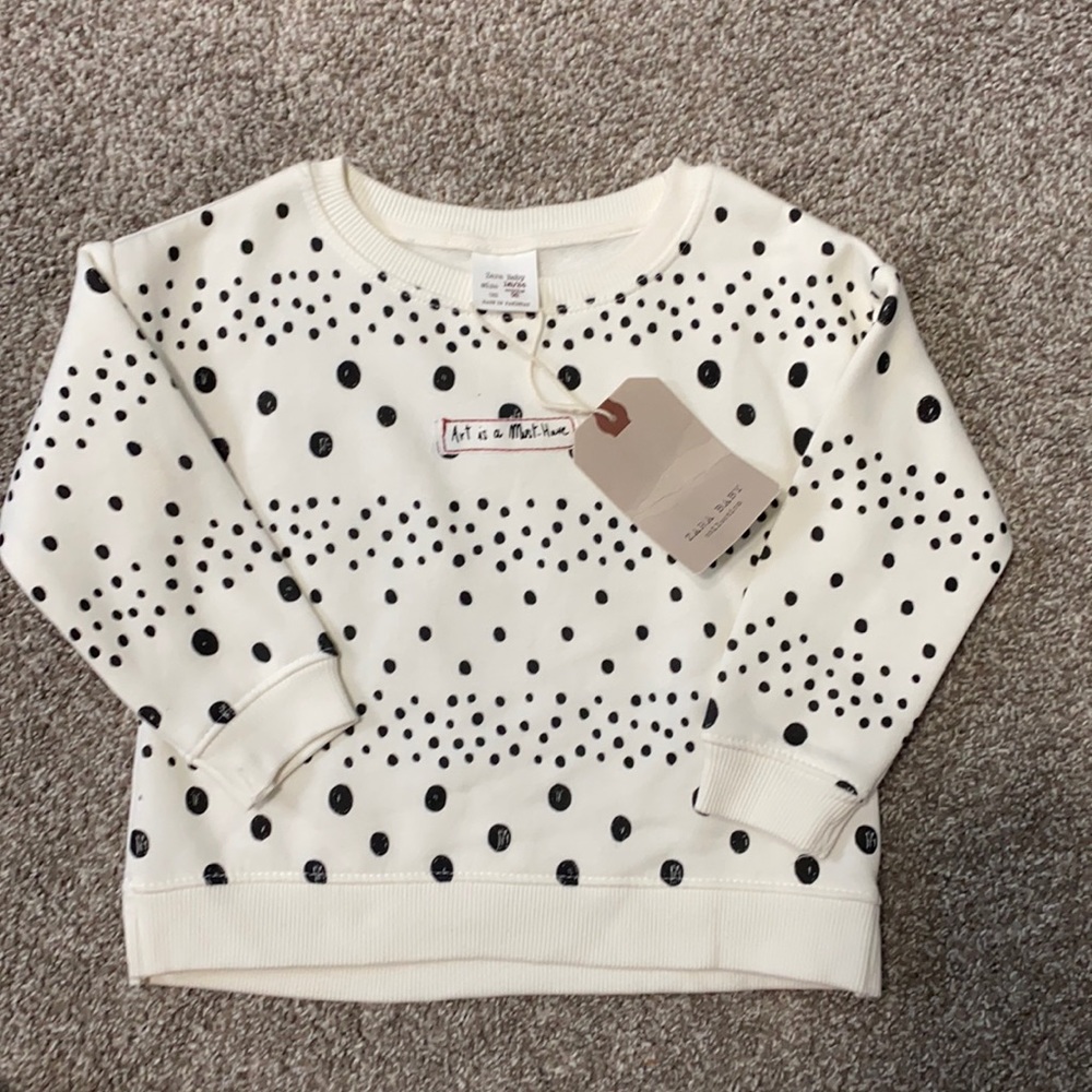 Zara sweatshirt size 18-24 months 92cm